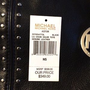 (Pre-Loved) Black Michael Kor's Purse